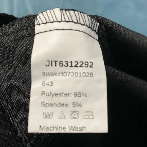 SHEIN Button Fly Solid Cord Skirt - Picture 6 of 6